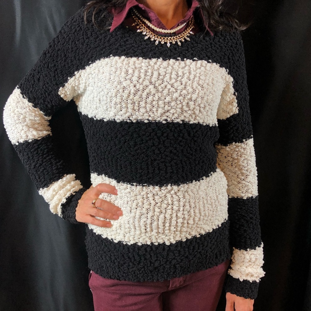 Almost Famous | Popcorn Stitch Sweater